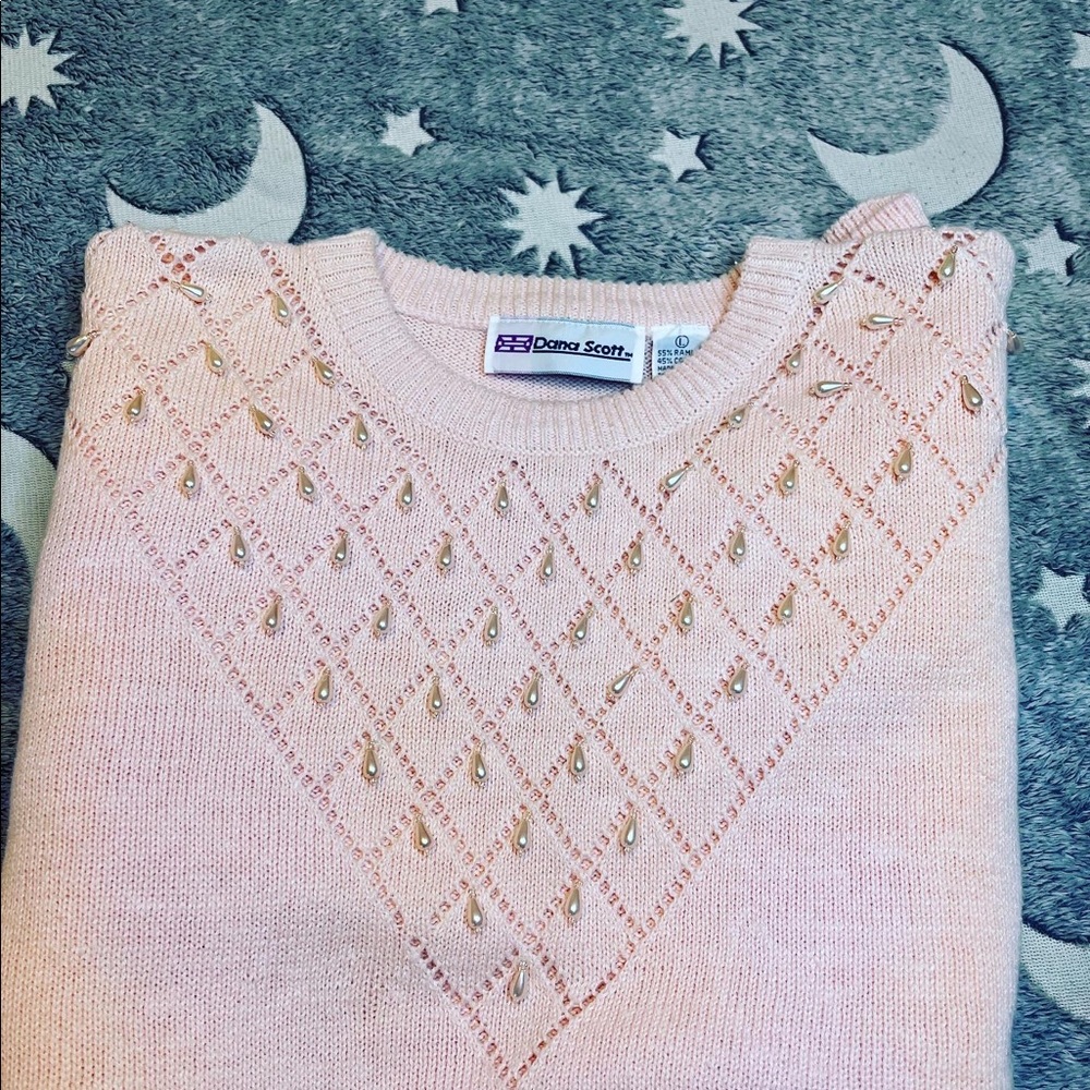 Danna Scott long Sleeve sweater blouse